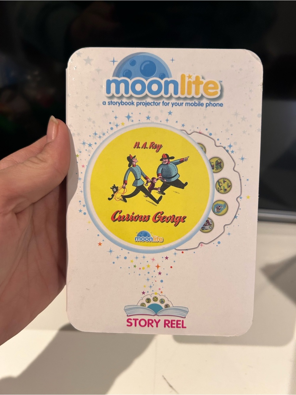 Moonlite curious george (reel only)
